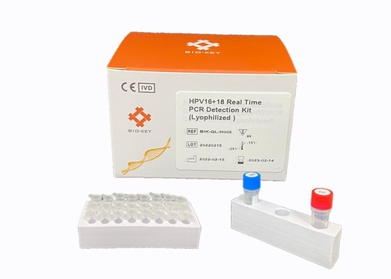 Kit PCR HPV Waktu Nyata Mendeteksi Genotipe Risiko Tinggi Virus HPV Taqman Probe Assay