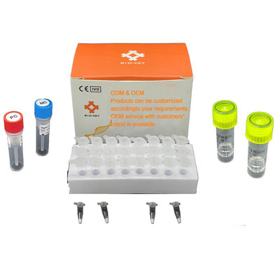 Kit Diagnostik PCR Kuantitatif Fluoresen Deteksi Molekuler Patogen Air 48 Tes/Kit Diagnosis
